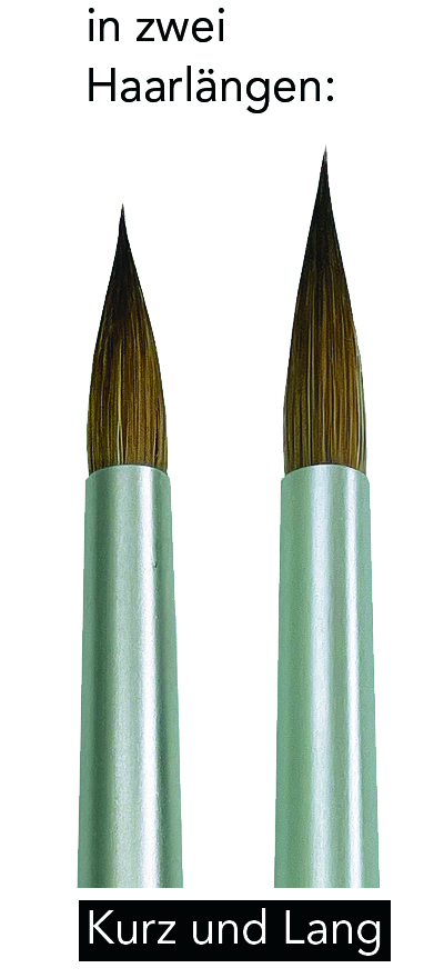 Vites fırçası Kolinsky kısa saç